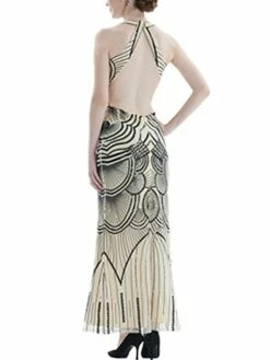 Women's Retro 1920s Sequin Dress Long Dress Maxi Dress Party Evening Party Sequins Backless Geometric Halter Neck Sleeveless Regular Fit Spring Fall 2023 Black Gold S M L XL 18 Women's Retro 1920s Sequin Dress Long Dress Maxi Dress Party Evening Party Sequins Backless Geometric Halter Neck Sleeveless Regular Fit Spring Fall 2023 Black Gold S M L XL -LIGHTINTHEBOX Shop jusbjl1692942407889