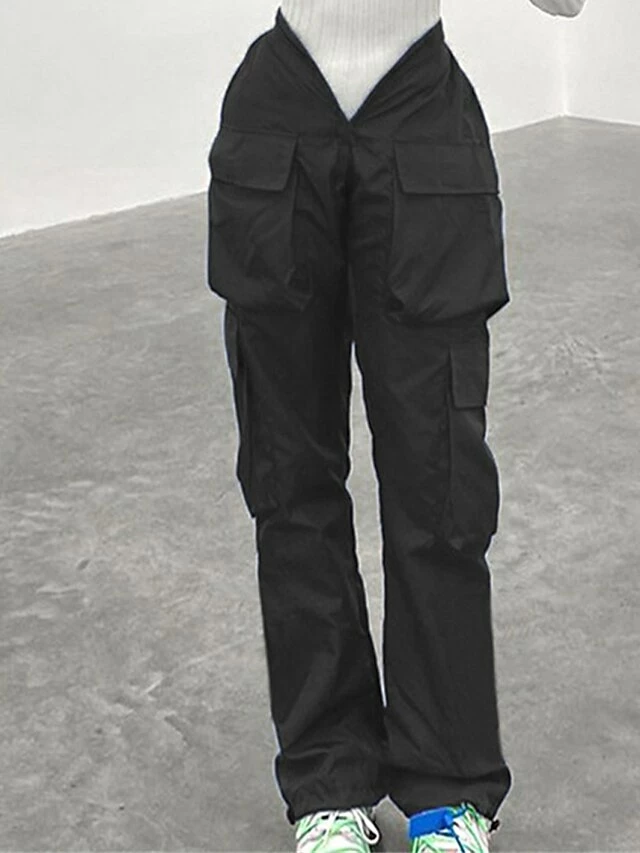 Women's Cargo Pants Pants Trousers Full Length Streetwear Casual Outdoor Going Out All Sizes In Stock! Black S M Fall Winter 8 Women's Cargo Pants Pants Trousers Full Length Streetwear Casual Outdoor Going Out All Sizes In Stock! Black S M Fall Winter - Image 6