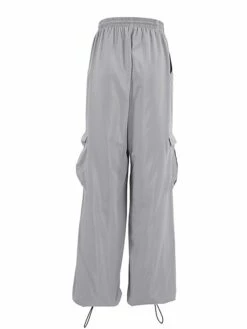 Women's Cargo Pants Pants Trousers Full Length Fashion Streetwear Street Daily Khaki Grey S M Fall Winter -LIGHTINTHEBOX Shop jvxsmk1694149800420