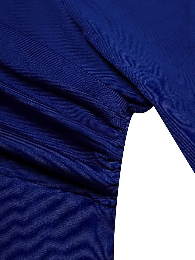 Women‘s Plus Size Curve Party Dress Swing Dress Formal Dress Solid Color Midi Dress Half Sleeve Hollow Out Plus High Low V Neck Elegant Party Black White Summer Spring L XL XXL 3XL 4XL 11 Women‘s Plus Size Curve Party Dress Swing Dress Formal Dress Solid Color Midi Dress Half Sleeve Hollow Out Plus High Low V Neck Elegant Party Black White Summer Spring L XL XXL 3XL 4XL - Image 9