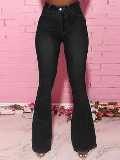 Women‘s Flare Jeans Bootcut Bell Bottom Full Length Cotton Denim Micro-elastic Mid Waist Fashion Streetwear Street Daily Robin‘s Egg Blue Dark Navy XL 2XL Fall Winter 23 Women‘s Flare Jeans Bootcut Bell Bottom Full Length Cotton Denim Micro-elastic Mid Waist Fashion Streetwear Street Daily Robin‘s Egg Blue Dark Navy XL 2XL Fall Winter -LIGHTINTHEBOX Shop jzamju1694586825104