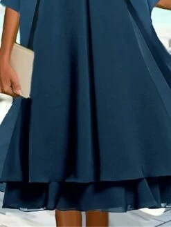 Women's Two Piece Dress Set Casual Dress Chiffon Dress Outdoor Daily Fashion Elegant Layered Midi Dress Crew Neck 3/4 Length Sleeve Plain Regular Fit Navy Blue Fall Winter S M L XL XXL 7 Women's Two Piece Dress Set Casual Dress Chiffon Dress Outdoor Daily Fashion Elegant Layered Midi Dress Crew Neck 3/4 Length Sleeve Plain Regular Fit Navy Blue Fall Winter S M L XL XXL -LIGHTINTHEBOX Shop jzxzbf1695278613850