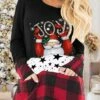 Women's Plus Size Christmas T Shirt Dress Tee Dress Plaid Crew Neck Print Long Sleeve Spring Fall Casual Mini Dress Daily Dress 1 Women's Plus Size Christmas T Shirt Dress Tee Dress Plaid Crew Neck Print Long Sleeve Spring Fall Casual Mini Dress Daily Dress -LIGHTINTHEBOX Shop keqlwt1668152053510