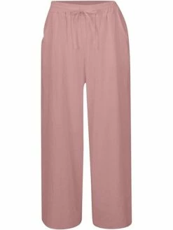 Women's Wide Leg Linen Pants Pants Trousers Full Length Linen / Cotton Blend Pocket Baggy Micro-elastic Mid Waist Fashion Streetwear Daily Daily Wear Claret Navy S M Summer Spring 30 Women's Wide Leg Linen Pants Pants Trousers Full Length Linen / Cotton Blend Pocket Baggy Micro-elastic Mid Waist Fashion Streetwear Daily Daily Wear Claret Navy S M Summer Spring -LIGHTINTHEBOX Shop khmqqa1688454069801