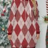Women's Casual Dress Hoodie Dress Mini Dress Warm Fashion Outdoor Christmas Holiday Hoodie Print Geometric Loose Fit Red S M L XL XXL 1 Women's Casual Dress Hoodie Dress Mini Dress Warm Fashion Outdoor Christmas Holiday Hoodie Print Geometric Loose Fit Red S M L XL XXL -LIGHTINTHEBOX Shop khvjdx1696733151942