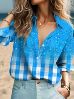 Women's Shirt Blouse Pink Red Blue Plaid Button Print Long Sleeve Casual Basic Neon & Bright Shirt Collar Regular Fit Spring &Fall 8 Women's Shirt Blouse Pink Red Blue Plaid Button Print Long Sleeve Casual Basic Neon & Bright Shirt Collar Regular Fit Spring &Fall -LIGHTINTHEBOX Shop krozvn1693567169983