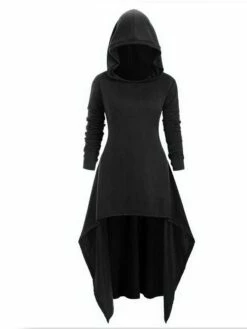 Women‘s Halloween Dress Casual Dress Hoodie Dress Midi Dress Gothic Basic Outdoor Vacation V Neck Pure Color Solid Color Regular Fit Black Red S M L XL XXL 17 Women‘s Halloween Dress Casual Dress Hoodie Dress Midi Dress Gothic Basic Outdoor Vacation V Neck Pure Color Solid Color Regular Fit Black Red S M L XL XXL -LIGHTINTHEBOX Shop kvhvmz1692244559444