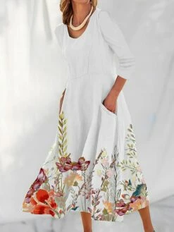 Women's Casual Dress Cotton Linen Dress Swing Dress Maxi Long Dress Polyester Fashion Casual Daily Outdoor Daily Vacation V Neck Split Print Long Sleeve Summer Spring Fall 2023 Loose Fit White Navy 10 Women's Casual Dress Cotton Linen Dress Swing Dress Maxi Long Dress Polyester Fashion Casual Daily Outdoor Daily Vacation V Neck Split Print Long Sleeve Summer Spring Fall 2023 Loose Fit White Navy -LIGHTINTHEBOX Shop kwfrez1690539144214