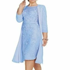 Women‘s Plus Size Curve Two Piece Dress Solid Color Crew Neck Lace 3/4 Length Sleeve Spring Fall Basic Work Knee Length Dress Formal Party Dress Cotton 12 Women‘s Plus Size Curve Two Piece Dress Solid Color Crew Neck Lace 3/4 Length Sleeve Spring Fall Basic Work Knee Length Dress Formal Party Dress Cotton -LIGHTINTHEBOX Shop kwzqte1649313522608