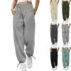 Women's Solid Sweatpants Joggers Elastic Waist Loose Casual Sports Drawstring Grey Black Fall Winter -LIGHTINTHEBOX Shop kxiwhy1641955530184