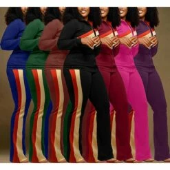 Women's Sweatshirt Tracksuit Pants Sets Black Pink Wine Color Block Zipper Print Long Sleeve Sports Outdoor Casual Active Streetwear Stand Collar Regular Fit Fall & Winter 24 Women's Sweatshirt Tracksuit Pants Sets Black Pink Wine Color Block Zipper Print Long Sleeve Sports Outdoor Casual Active Streetwear Stand Collar Regular Fit Fall & Winter -LIGHTINTHEBOX Shop kztcya1668160791622