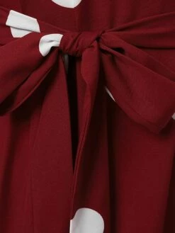 Women's Vintage Dress Kaftan Dress Polka Dot Dress Long Dress Maxi Dress Yellow Wine Navy Blue Long Sleeve Polka Dot Lace Up Spring Fall Winter Crew Neck Muslim Vacation Loose Fit 2023 S M L XL XXL -LIGHTINTHEBOX Shop kzybjo1670928750259