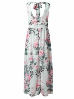 Women's Swing Dress Long Dress Maxi Dress Pink White Sleeveless Floral Split Spring Summer V Neck Weekend 2023 S M L XL XXL 18 Women's Swing Dress Long Dress Maxi Dress Pink White Sleeveless Floral Split Spring Summer V Neck Weekend 2023 S M L XL XXL -LIGHTINTHEBOX Shop ldrgor1680861338678