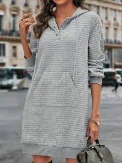 Women's Casual Dress Hoodie Dress Plain Dress Mini Dress Pocket Daily Date Going Out Fashion Basic Hooded Long Sleeve 2023 Loose Fit Light Grey Color S M L XL XXL Size 9 Women's Casual Dress Hoodie Dress Plain Dress Mini Dress Pocket Daily Date Going Out Fashion Basic Hooded Long Sleeve 2023 Loose Fit Light Grey Color S M L XL XXL Size -LIGHTINTHEBOX Shop lgcqne1692959228466