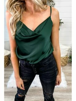 Women's Tank Top Camisole Camis Black White Wine Plain Sleeveless Daily Weekend Streetwear Casual V Neck Regular Fit -LIGHTINTHEBOX Shop lhhudw1638714169147