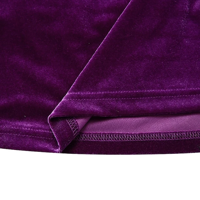 Women‘s Velvet Dress Shift Dress Caftan Dress Long Dress Maxi Dress Green Black Purple Long Sleeve Pure Color Pocket Winter Fall Spring Crew Neck Mature Winter Dress Daily Vacation 2023 14 Women‘s Velvet Dress Shift Dress Caftan Dress Long Dress Maxi Dress Green Black Purple Long Sleeve Pure Color Pocket Winter Fall Spring Crew Neck Mature Winter Dress Daily Vacation 2023 - Image 12