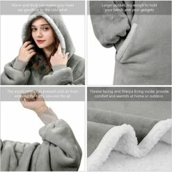 Women‘s Christmas Couple‘s Pajamas Nightgown Wearable Blanket Hoodie Blanket Pure Color Warm Comfort Oversized Home Daily Fleece Warm Hoodie Long Sleeve Pocket Winter Fall Pink Wine 25 Women‘s Christmas Couple‘s Pajamas Nightgown Wearable Blanket Hoodie Blanket Pure Color Warm Comfort Oversized Home Daily Fleece Warm Hoodie Long Sleeve Pocket Winter Fall Pink Wine -LIGHTINTHEBOX Shop lpiwdb1668410243539