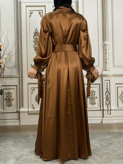 Women's Long Dress Maxi Dress Party Dress Casual Dress Satin Dress Pure Color Fashion Streetwear Outdoor Daily Holiday Lace Up Ruched Long Sleeve Stand Collar Dress Loose Fit Black Royal Blue Purple 19 Women's Long Dress Maxi Dress Party Dress Casual Dress Satin Dress Pure Color Fashion Streetwear Outdoor Daily Holiday Lace Up Ruched Long Sleeve Stand Collar Dress Loose Fit Black Royal Blue Purple -LIGHTINTHEBOX Shop lrggfy1679455515994