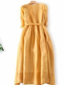 Women's Casual Dress A Line Dress Midi Dress Polyester Fashion Daily Outdoor Daily Vacation Crew Neck Ruched Tie Belt Long Sleeve Fall Winter Autumn 2023 Loose Fit Yellow Pink Purple Plain M L XL 2XL 19 Women's Casual Dress A Line Dress Midi Dress Polyester Fashion Daily Outdoor Daily Vacation Crew Neck Ruched Tie Belt Long Sleeve Fall Winter Autumn 2023 Loose Fit Yellow Pink Purple Plain M L XL 2XL -LIGHTINTHEBOX Shop lvzzow1693904174051