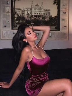 Women's Party Dress Satin Dress Pink Dress Bodycon Mini Dress Black Wine Fuchsia Sleeveless Pure Color Modern Style Summer Spring Cold Shoulder Fashion Party Vacation Summer Dress Slim 2022 S M L XL 13 Women's Party Dress Satin Dress Pink Dress Bodycon Mini Dress Black Wine Fuchsia Sleeveless Pure Color Modern Style Summer Spring Cold Shoulder Fashion Party Vacation Summer Dress Slim 2022 S M L XL -LIGHTINTHEBOX Shop lyhr1597226863607