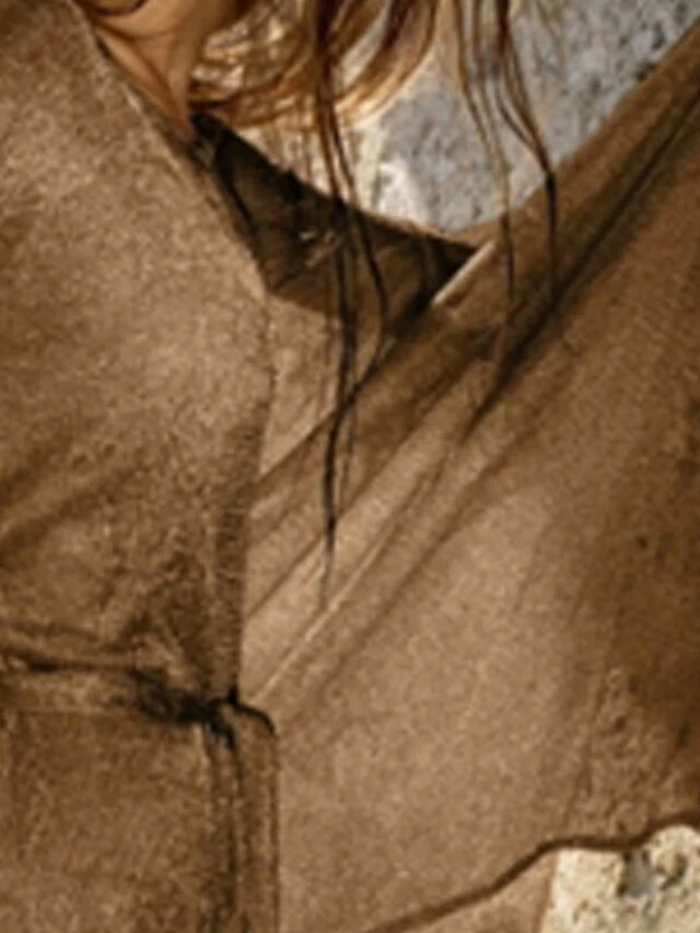 Women's Swimwear Cover Up Beach Top Normal Swimsuit Sequins UV Protection Lace Up Mesh Pure Color Khaki Silver Brown V Wire Bathing Suits New Stylish Vacation /y 11 Women's Swimwear Cover Up Beach Top Normal Swimsuit Sequins UV Protection Lace Up Mesh Pure Color Khaki Silver Brown V Wire Bathing Suits New Stylish Vacation /y - Image 9