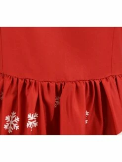 Women's Christmas Midi Dress Black Red Sleeveless Santa Claus Print Spring Summer Spaghetti Strap 2022 S M L XL 2XL -LIGHTINTHEBOX Shop menrbx1667980443252