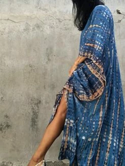 Women's Casual Dress Cotton Linen Dress White Dress Midi Dress Cotton Basic Classic Outdoor Daily Vacation V Neck Print Short Sleeve Spring Fall Winter 2023 Loose Fit White Blue Green Plain One-Size -LIGHTINTHEBOX Shop mfuvre1692341155272