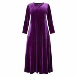 Women‘s Velvet Dress Shift Dress Caftan Dress Long Dress Maxi Dress Green Black Purple Long Sleeve Pure Color Pocket Winter Fall Spring Crew Neck Mature Winter Dress Daily Vacation 2023 27 Women‘s Velvet Dress Shift Dress Caftan Dress Long Dress Maxi Dress Green Black Purple Long Sleeve Pure Color Pocket Winter Fall Spring Crew Neck Mature Winter Dress Daily Vacation 2023 -LIGHTINTHEBOX Shop mlfieu1669257428550