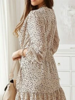 Women's Casual Dress Floral Dress Apricot Long Sleeve Floral Lace Up Winter Fall Autumn V Neck Modern Winter Dress Fall Dress 2022 S M L 7 Women's Casual Dress Floral Dress Apricot Long Sleeve Floral Lace Up Winter Fall Autumn V Neck Modern Winter Dress Fall Dress 2022 S M L -LIGHTINTHEBOX Shop mmhmok1663754911433