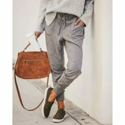 Women's Cargo Pants Chinos Slacks Ankle-Length Pocket Stretchy Mid Waist Streetwear Casual / Sporty Daily Weekend Black Wine S M Summer Spring &Fall -LIGHTINTHEBOX Shop mswnyj1617176955491