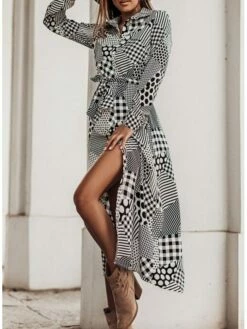 Women's Sheath Dress Midi Dress Black Yellow Light Brown Long Sleeve Polka Dot Split Winter Fall Autumn Shirt Collar Winter Dress Fall Dress Loose Fit S M L XL XXL 16 Women's Sheath Dress Midi Dress Black Yellow Light Brown Long Sleeve Polka Dot Split Winter Fall Autumn Shirt Collar Winter Dress Fall Dress Loose Fit S M L XL XXL -LIGHTINTHEBOX Shop mtpnfk1616744407818