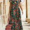 Women's Casual Dress Summer Dress Print Dress Floral Print V Neck Long Dress Maxi Dress Fashion Modern Outdoor Daily Short Sleeve Loose Fit Green Summer Spring S M L XL XXL 1 Women's Casual Dress Summer Dress Print Dress Floral Print V Neck Long Dress Maxi Dress Fashion Modern Outdoor Daily Short Sleeve Loose Fit Green Summer Spring S M L XL XXL -LIGHTINTHEBOX Shop mulyvu1691052116719
