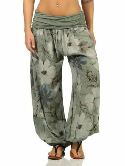 Women's Wide Leg Pants Trousers Baggy Full Length Baggy Print Micro-elastic Low Rise Streetwear Simple Outdoor Vacation Black Army Green S M Spring Autumn / Fall 18 Women's Wide Leg Pants Trousers Baggy Full Length Baggy Print Micro-elastic Low Rise Streetwear Simple Outdoor Vacation Black Army Green S M Spring Autumn / Fall -LIGHTINTHEBOX Shop mvhhkj1690443464376