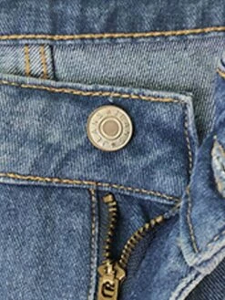 Women's Jeans Wide Leg Cropped Pants Ankle-Length Pocket Micro-elastic High Waist Streetwear Simple Outdoor Vacation Blue S M Spring Fall -LIGHTINTHEBOX Shop nbxuja1689326688566