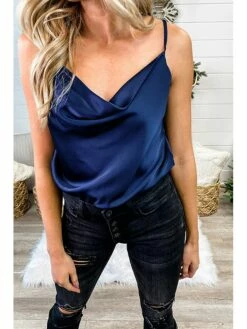 Women's Tank Top Camisole Camis Black White Wine Plain Sleeveless Daily Weekend Streetwear Casual V Neck Regular Fit -LIGHTINTHEBOX Shop ncahhk1638714166795