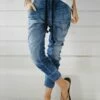 Women's Jeans Pants Trousers Full Length Pocket Micro-elastic High Waist Streetwear Simple Outdoor Vacation Dark Blue LightBlue S M Summer Spring 2 Women's Jeans Pants Trousers Full Length Pocket Micro-elastic High Waist Streetwear Simple Outdoor Vacation Dark Blue LightBlue S M Summer Spring -LIGHTINTHEBOX Shop ncbhfg1689326686418