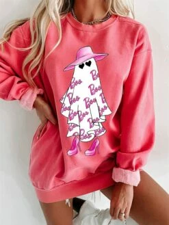Women's Halloween Sweatshirt Pullover Active Festival Pink Graphic Halloween Casual Hoodie Long Sleeve Top Micro-elastic Fall & Winter 9 Women's Halloween Sweatshirt Pullover Active Festival Pink Graphic Halloween Casual Hoodie Long Sleeve Top Micro-elastic Fall & Winter -LIGHTINTHEBOX Shop ngnumh1694431407729