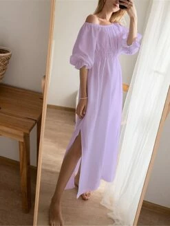 Women's Casual Dress Cotton Linen Dress White Dress Maxi Long Dress Linen / Cotton Blend Basic Classic Outdoor Daily Vacation Off Shoulder Backless Split Half Sleeve Summer Spring Fall 2023 Loose Fit 22 Women's Casual Dress Cotton Linen Dress White Dress Maxi Long Dress Linen / Cotton Blend Basic Classic Outdoor Daily Vacation Off Shoulder Backless Split Half Sleeve Summer Spring Fall 2023 Loose Fit -LIGHTINTHEBOX Shop njhwtm1689325818107
