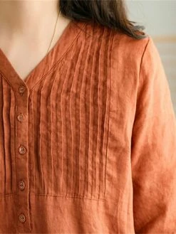 Women's Work Dress Sheath Dress Semi Formal Dress Fashion Midi Dress Button V Neck Half Sleeve Plain Loose Fit White Blue Orange Fall Winter L XL XXL 3XL -LIGHTINTHEBOX Shop norhhw1692601436055