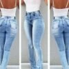 Women‘s Flare Jeans Pants Trousers Full Length Denim Split High Elasticity High Waist Fashion Casual Office Vacation Light Blue Bule S M Autumn / Fall 2 Women‘s Flare Jeans Pants Trousers Full Length Denim Split High Elasticity High Waist Fashion Casual Office Vacation Light Blue Bule S M Autumn / Fall -LIGHTINTHEBOX Shop nrtxms1662120828636
