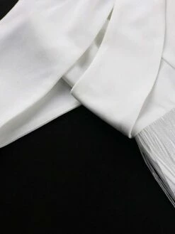 Women‘s Christmas Prom Dress Party Dress Fringe Dress Midi Dress White Green Rose Short Sleeve Pure Color Tassel Fringe Fall Winter Autumn Off Shoulder Fashion Vacation 2023 S M L XL XXL 3XL 4XL -LIGHTINTHEBOX Shop nsxnnt1694503333247