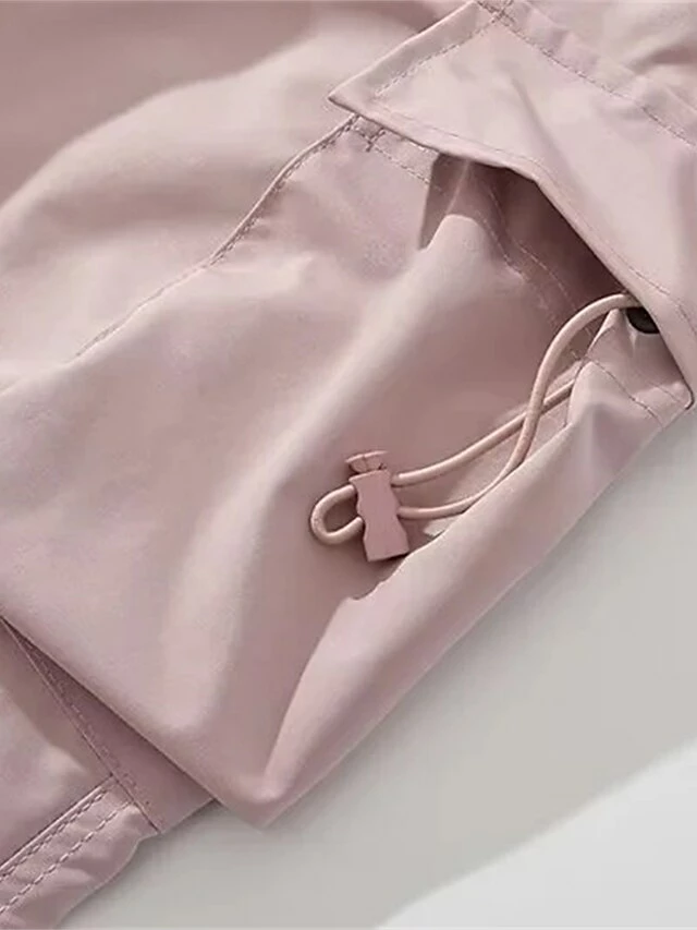 Women's Cargo Pants Wide Leg Pants Trousers Full Length Fashion Streetwear Street Daily Grey ArmyGreen S M Fall Winter 16 Women's Cargo Pants Wide Leg Pants Trousers Full Length Fashion Streetwear Street Daily Grey ArmyGreen S M Fall Winter - Image 14