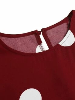 Women's Vintage Dress Kaftan Dress Polka Dot Dress Long Dress Maxi Dress Yellow Wine Navy Blue Long Sleeve Polka Dot Lace Up Spring Fall Winter Crew Neck Muslim Vacation Loose Fit 2023 S M L XL XXL -LIGHTINTHEBOX Shop nyclug1670928749798