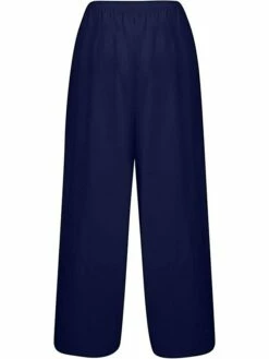 Women's Wide Leg Linen Pants Pants Trousers Full Length Linen / Cotton Blend Pocket Baggy Micro-elastic Mid Waist Fashion Streetwear Daily Daily Wear Claret Navy S M Summer Spring 28 Women's Wide Leg Linen Pants Pants Trousers Full Length Linen / Cotton Blend Pocket Baggy Micro-elastic Mid Waist Fashion Streetwear Daily Daily Wear Claret Navy S M Summer Spring -LIGHTINTHEBOX Shop nyhljt1688454068237
