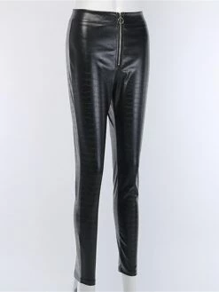 Women's Skinny Leather Pants Pants Trousers PU Black High Waist Fashion Streetwear Party Street Daily Micro-elastic Full Length Breathability Plain XS S M 24 Women's Skinny Leather Pants Pants Trousers PU Black High Waist Fashion Streetwear Party Street Daily Micro-elastic Full Length Breathability Plain XS S M -LIGHTINTHEBOX Shop nykqxn1692257400671