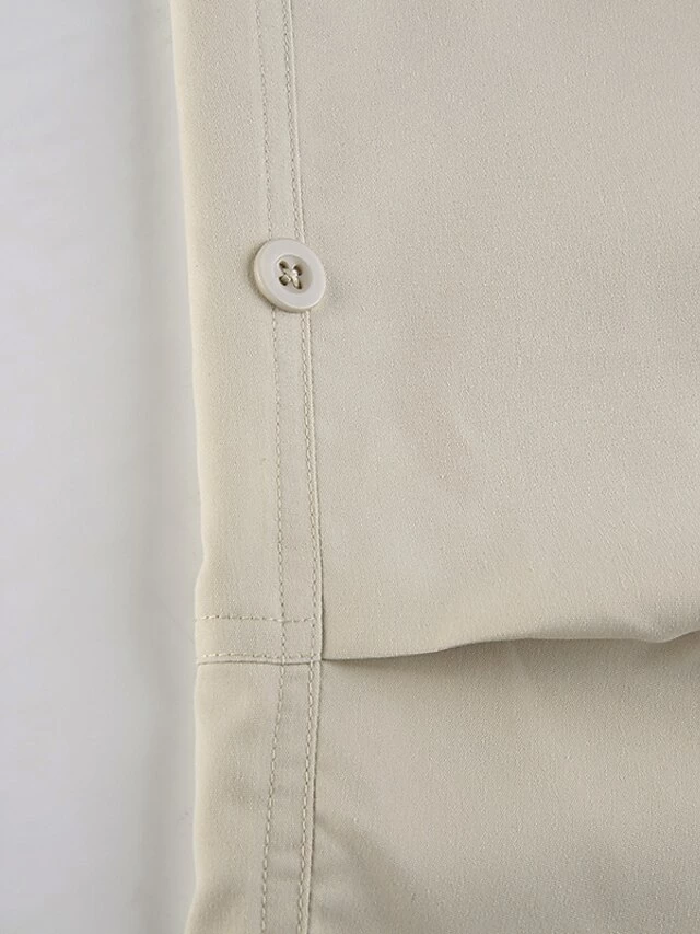 Women‘s Cargo Parachute pants Trousers Baggy Full Length Cotton Blend Side Pockets Baggy Micro-elastic Mid Waist Fashion Casual Weekend Black Brown S M Summer Spring &Fall 13 Women‘s Cargo Parachute pants Trousers Baggy Full Length Cotton Blend Side Pockets Baggy Micro-elastic Mid Waist Fashion Casual Weekend Black Brown S M Summer Spring &Fall - Image 11