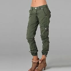 Women's Cargo Pants Slacks Pants Trousers Ankle-Length Pocket Mid Waist Chic & Modern Casual / Sporty Sports Weekend ArmyGreen Black S M Summer Spring &Fall 9 Women's Cargo Pants Slacks Pants Trousers Ankle-Length Pocket Mid Waist Chic & Modern Casual / Sporty Sports Weekend ArmyGreen Black S M Summer Spring &Fall -LIGHTINTHEBOX Shop oguwiz1659607497965