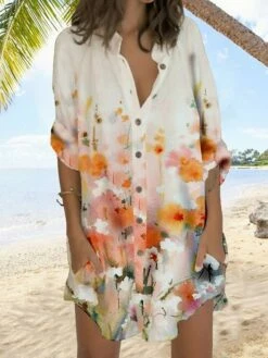 Women's Shirt Dress Casual Dress Shift Dress Mini Dress Outdoor Daily Vacation Polyester Fashion Casual Stand Collar Button Pocket Long Sleeve Summer Spring Fall 2023 Regular Fit White Orange Gray 6 Women's Shirt Dress Casual Dress Shift Dress Mini Dress Outdoor Daily Vacation Polyester Fashion Casual Stand Collar Button Pocket Long Sleeve Summer Spring Fall 2023 Regular Fit White Orange Gray -LIGHTINTHEBOX Shop ojvrkn1677232690513