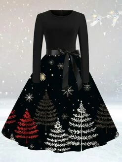 Women's Casual Dress Christmas Dress Sheath Dress Santa Claus Christmas Tree Lace Up Print Crew Neck Midi Dress Active Fashion Outdoor Christmas Long Sleeve Loose Fit Light Yellow Yellow Red Fall S M 12 Women's Casual Dress Christmas Dress Sheath Dress Santa Claus Christmas Tree Lace Up Print Crew Neck Midi Dress Active Fashion Outdoor Christmas Long Sleeve Loose Fit Light Yellow Yellow Red Fall S M -LIGHTINTHEBOX Shop okwlms1694764290076