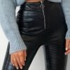 Women's Slim Pants Trousers Leggings Full Length PU Micro-elastic High Waist Fashion Streetwear Party Street Black XS S Fall Winter 1 Women's Slim Pants Trousers Leggings Full Length PU Micro-elastic High Waist Fashion Streetwear Party Street Black XS S Fall Winter -LIGHTINTHEBOX Shop olabry1693295366635